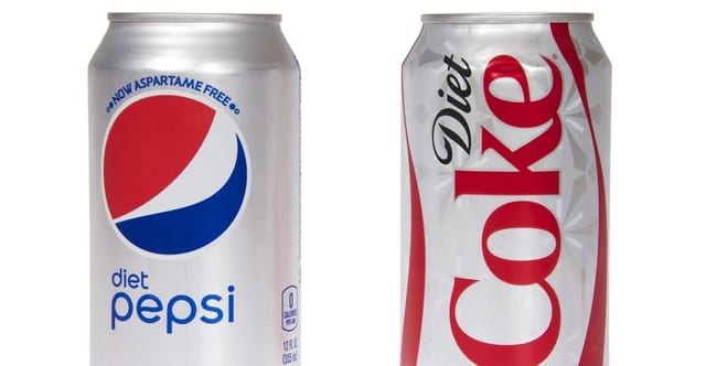Diet Coke / Pepsi.