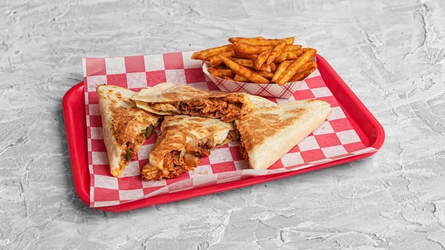 Chicken Cheese Quesadilla.