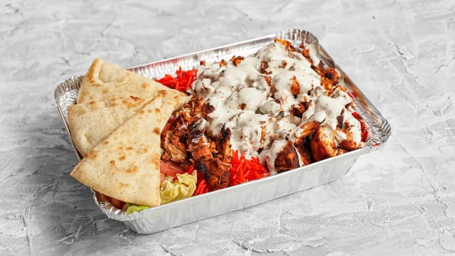 Chicken Over Rice.
